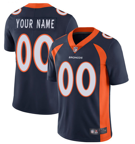 Custom Denver Broncos Vapor Untouchable Limited Jersey